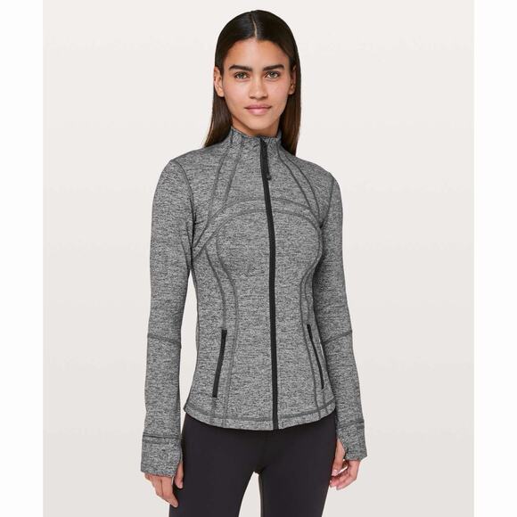 lululemon athletica Jackets & Blazers - NWT Lululemon Heathered Black Luon Define Full Zip Jacket